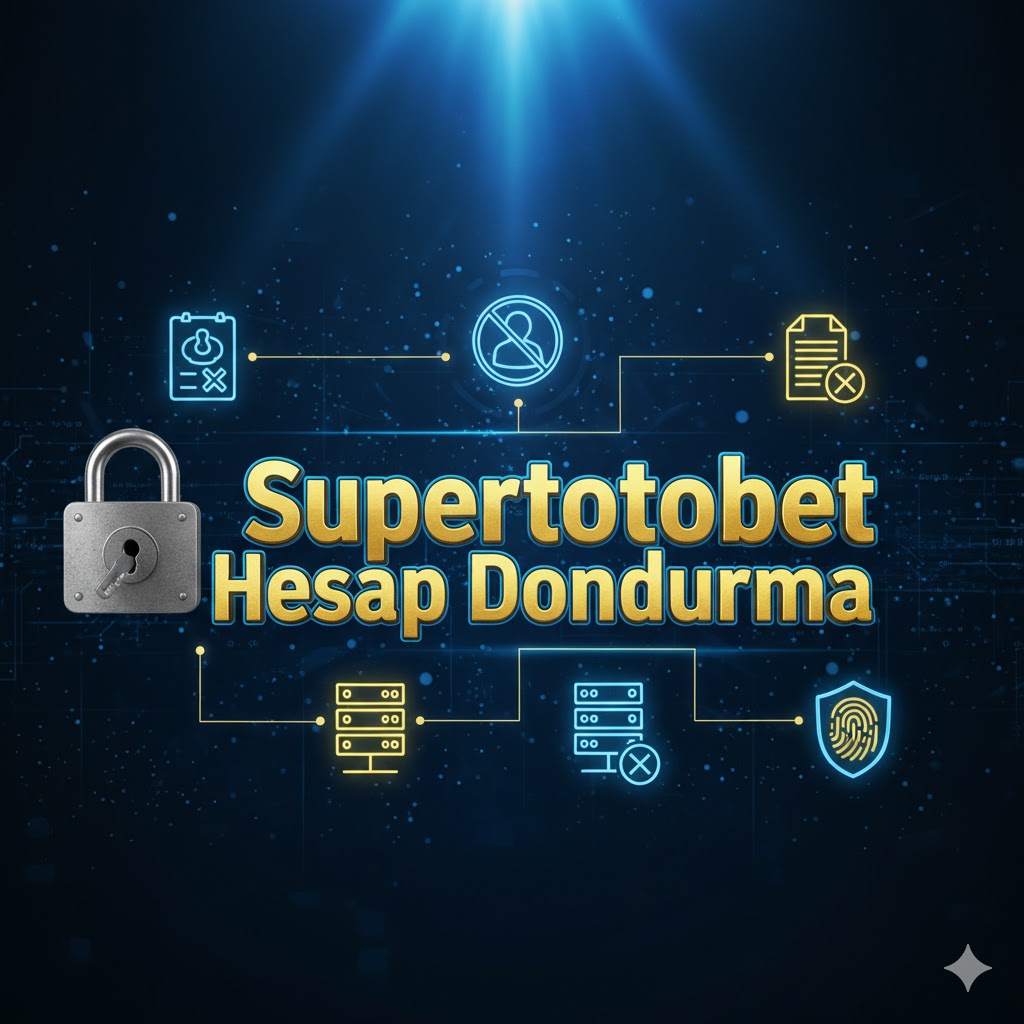Supertotobet Hesap Dondurma